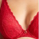 Soutien-Gorge Triangle Plunge Confort BàE, Rosessence, Aubade HK12-02-GALA