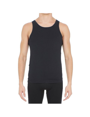 Débardeur Sans Manches Larges Col Rond, Suprème Cotton, Hom 401332-0004