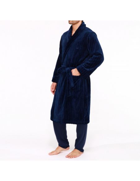 Robe De Chambre Longue Nouée, Peter , Hom 401863-00RA