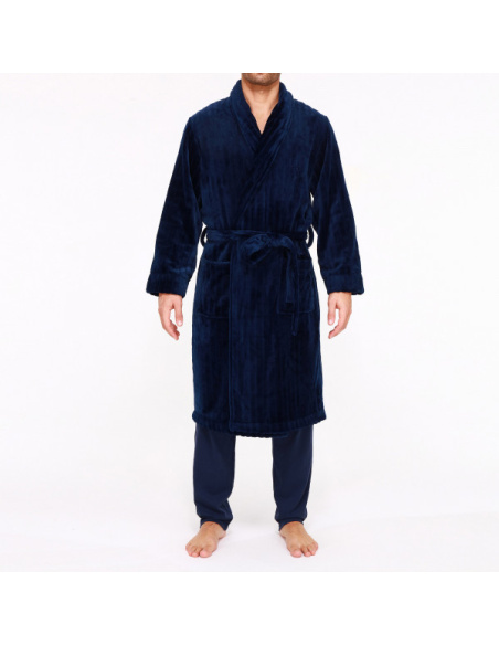 Robe De Chambre Longue Nouée, Peter , Hom 401863-00RA