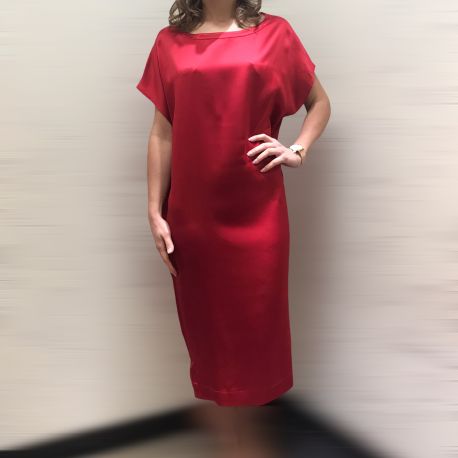 Tunique Longue, Soie, Marjolaine 3SOI3414-0005