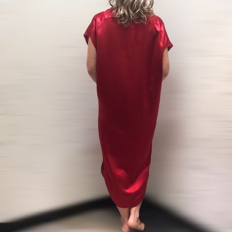 Tunique Longue, Soie, Marjolaine 3SOI3414-0005