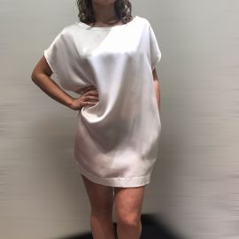 Tunique Courte, Soie, Marjolaine 3SOI0505-0074 Naturel