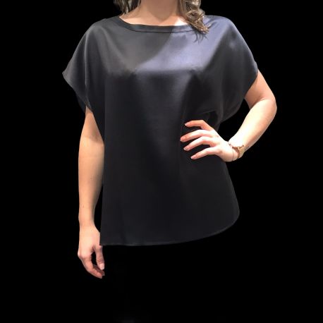 Tee-Shirt, Soie, Marjolaine 3SOI4115-0004