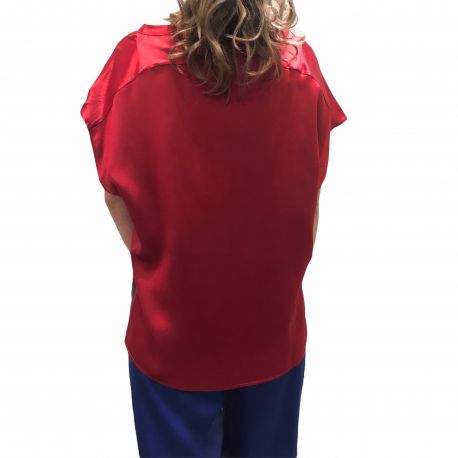 Tee-Shirt, Soie, Marjolaine 3SOI4115-0005