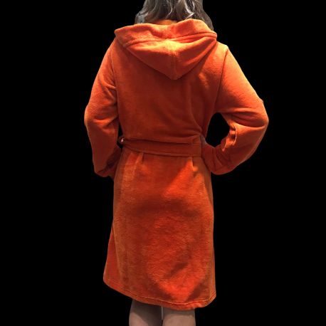 Robe De Chambre Croisée à Capuche 100cm, Bamboo, Taubert 202619-112