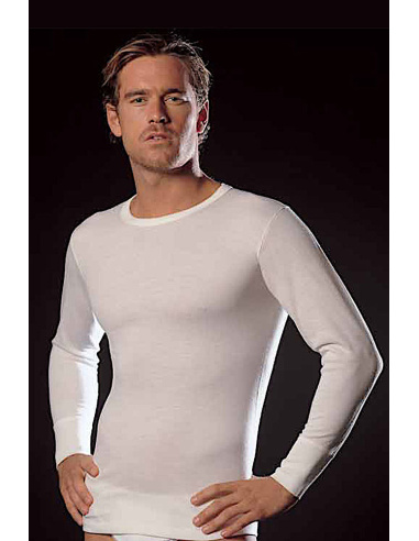 Hot Underwear Wool and Silk Rond Neck ML Cotton Interior, Madiva ASCOLI-15