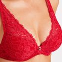 Soutien-Gorge Plunge Foulard, Rosessence, Aubade HK81-GALA