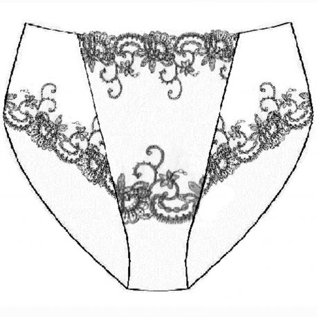 Slip Taille Haute, Diamond, Ambra 1534-002