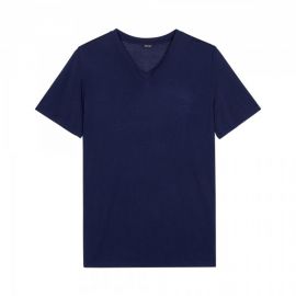 Tee-Shirt Col V, Cocooning, Hom 402184-00RA