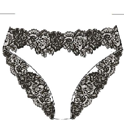 Slip, Douce Dentelle, Ambra 1802-002