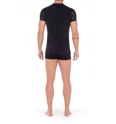 Tee-Shirt Col V, Loulou, Hom 402363-0004