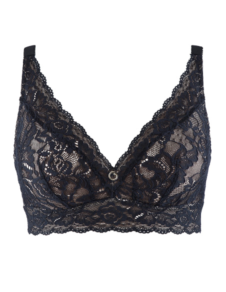 Soutien-Gorge Brassière Confort, Rosessence, Aubade HK10-02-NOIR