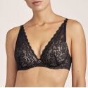 Soutien-Gorge Plunge Foulard, Rosessence, Aubade HK81-NOIR