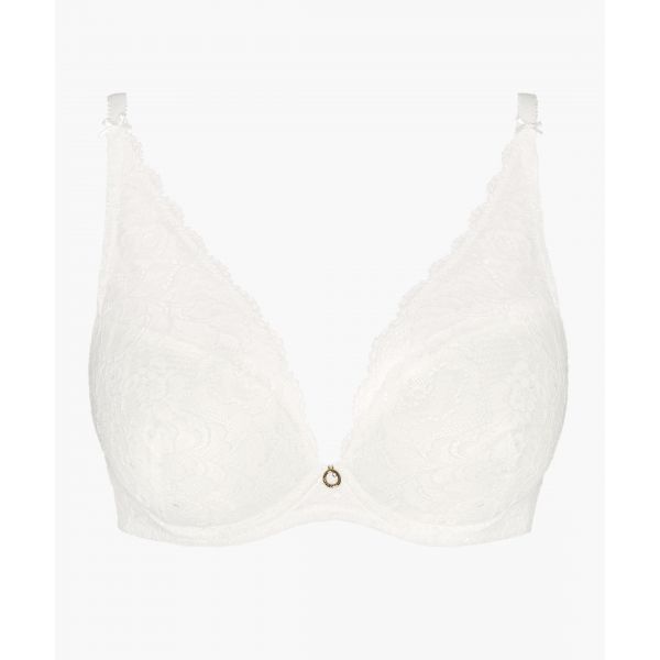 Soutien-Gorge Plunge Foulard, Rosessence, Aubade HK81-OPAL