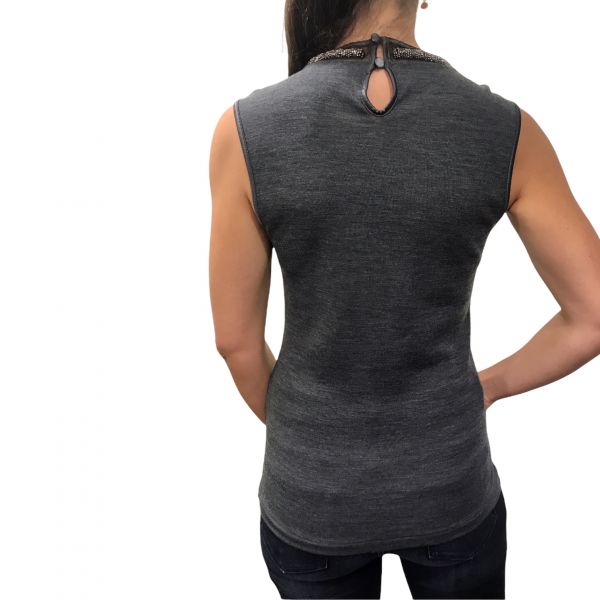 Top Sans Manches, Life, Laine-Soie, Madiva LIFE S/M-100