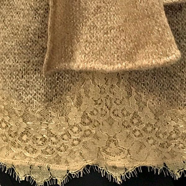 Pull Or Col Echarpe, Valery PG48-MGP57-ORO