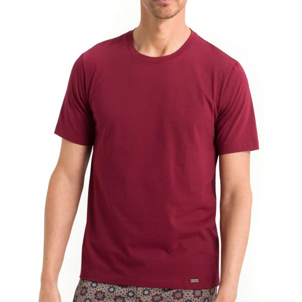 Tee-Shirt Col Rond Manches Courtes 100%Coton, Living Shirt, Hanro 075050-1456