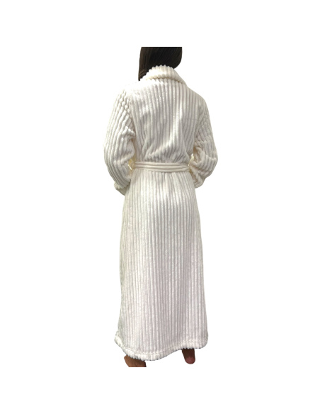 Peignoir Polaire, Edelmar, Peignora 11H22999-ECRU
