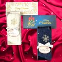 Boite Chaussettes Polaires, Elegant Christmas - Noël Naturel ou Marine , Taubert 212544-588-0099