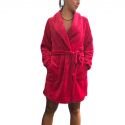 Robe De Chambre Croisée Longueur 90 cm, Tokyo, Taubert 212396-144-5960 Fushia