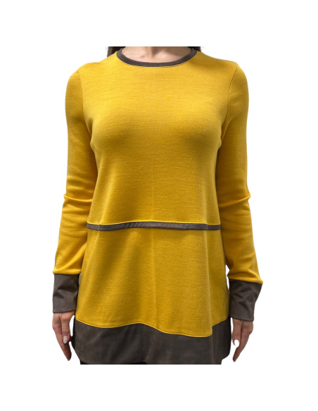 Chemise Laine et Soie Manches Longues, Lisanza 4304-6504/245