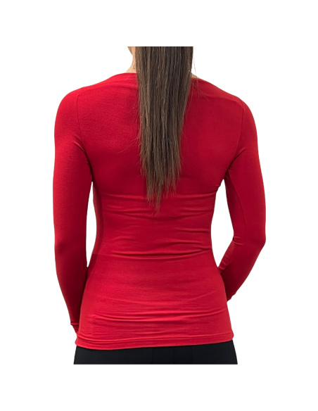 Long Sleeved Sweater Boat Neck Micro Modal, Venere, Softy Madiva VENERE-BARCHET