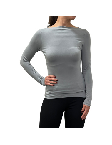 Pull Col Bateau Manches Longues Micro Modal, Venere, Softy Madiva VENERE-BARCHETTA