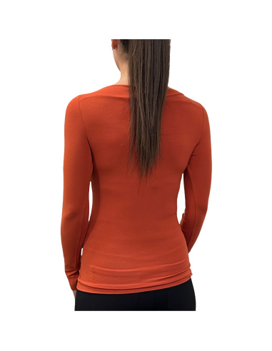 Pull Col Bateau Manches Longues Micro Modal, Venere, Softy Madiva VENERE-BARCHETTA