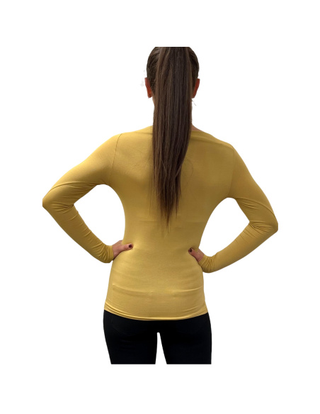 Long Sleeved Sweater Boat Neck Micro Modal, Venere, Softy Madiva VENERE-BARCHET