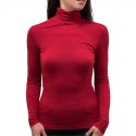 Turtle Neck Long Sleeved Sweater Micro Modal, Venere, Softy Madiva VENERE-DOLCETTO