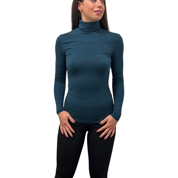 Pull Col Roulé Manches Longues Micro Modal, Venere, Softy Madiva VENERE-DOLCEVITA
