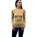 Turtle Neck Long Sleeved Sweater Micro Modal, Venere, Softy Madiva VENERE-DOLCETTO