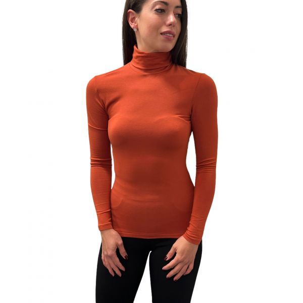Pull Col Roulé Manches Longues Micro Modal, Venere, Softy Madiva VENERE-DOLCEVITA