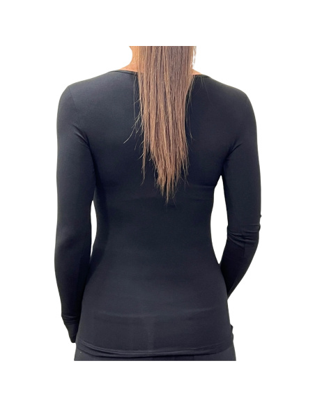 Pull Col Rond Manches Longues Micro Modal, Venere, Softy Madiva VENERE-TSHIRT
