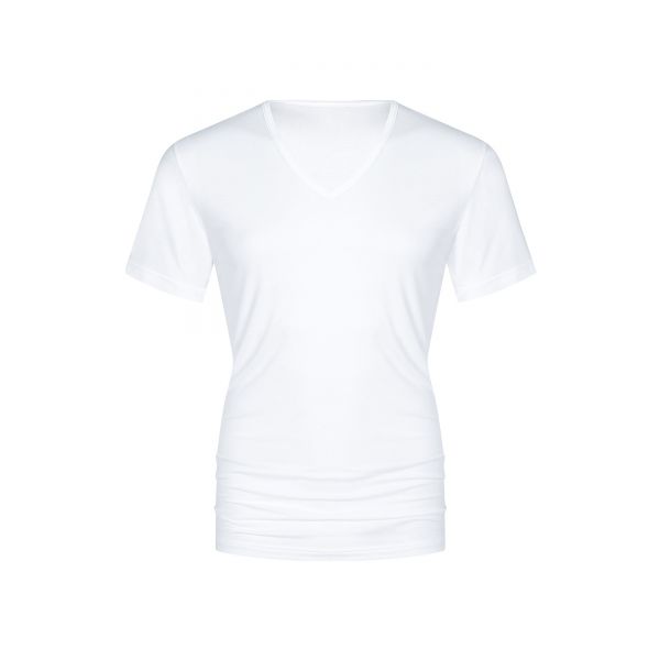 T-Shirt Col V, Modal Supérieur, Mey 34066-101