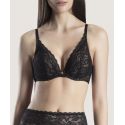 Soutien-Gorge Triangle Plunge, Rosessence, Aubade HK12-NOIR