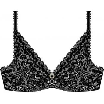Soutien-Gorge Triangle Plunge, Rosessence, Aubade HK12-NOIR 2