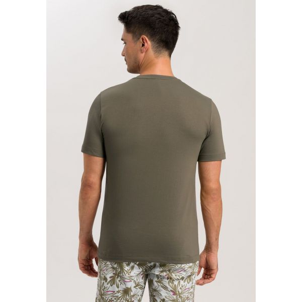 Tee-Shirt Col Rond Manches Courtes 100%Coton, Living Shirt, Hanro 075050-1370