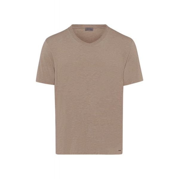 Tee-Shirt Manches Courtes Col V, Casuals, Hanro 075035-1755