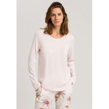 T-Shirt Manches Longues Col Rond, Sleep & Lounge, Hanro, 077844-1347