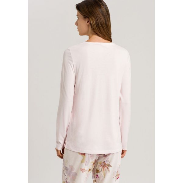 T-Shirt Manches Longues Col Rond, Sleep & Lounge, Hanro, 077844-1347