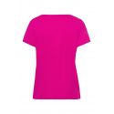 T-Shirt Manches Courtes Col V, Sleep & Lounge - Fuschia, Hanro, 077876-1370