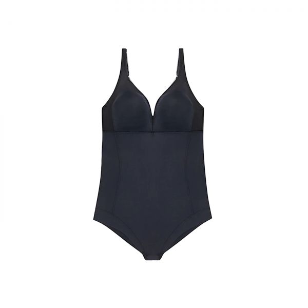 Non-wired bodysuit, Perfect Shadow - Noir, Gemma de Lou 67177-030