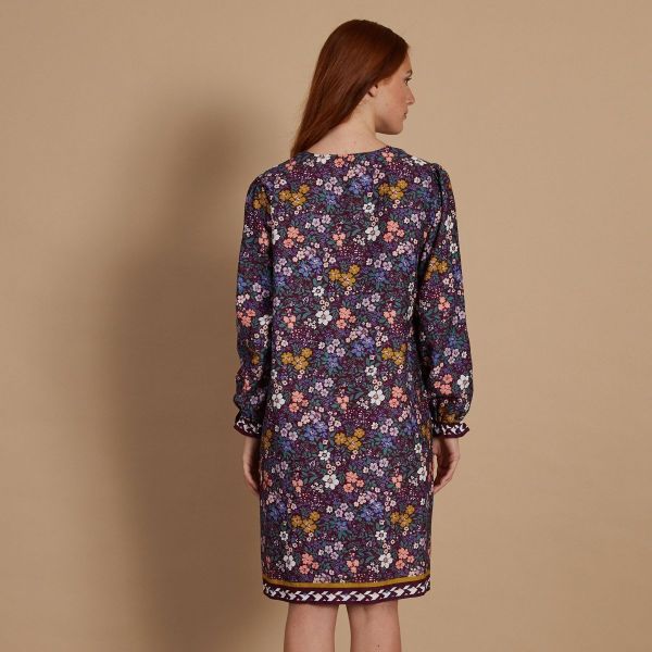 Chemise De Nuit Courte Manches Longues, Mabon-Grenat, Laurence Tavernier 2221142