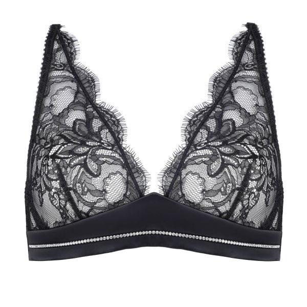 Soutien-Gorge Triangle, Valse, Prélude YS324-NOIR