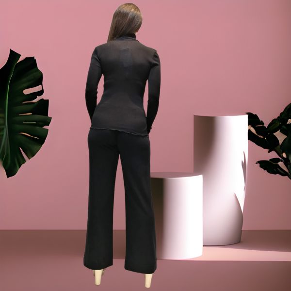 Long Sleeve Turtleneck, 100% Silk, Oscalito 9516-020