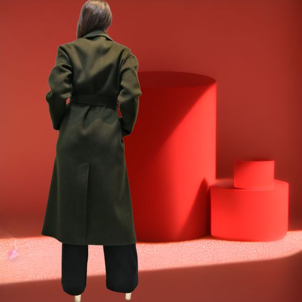 Manteau Laine Long Lou Andrea LOU202208-BRONZE