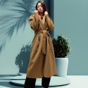 Manteau Laine Long  Lou Andrea LOU202208-BEIGE