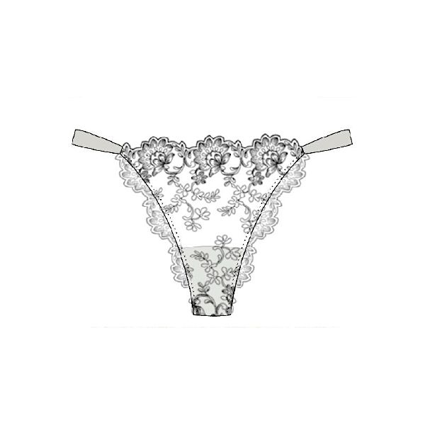 Slip Brésilien, Damasque, Ambra 1177-590